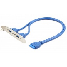 Планка розширення Cablexpert USB 3.0 на задню панель 2 порти (CC-USB3-RECEPTACLE)