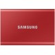 Зовнішній накопичувач SSD, 500Gb, Samsung Portable SSD T7, Red, USB 3.2 (MU-PC500R/WW)