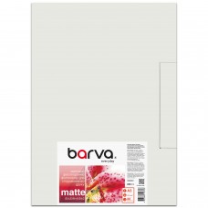 Фотобумага Barva, матовая, двухсторонняя, A3, 220 г/м², 60 л, серия 