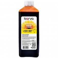 Чорнило Barva Epson 664, Yellow, 1 л, водорозчинне (L100-427)
