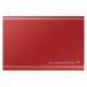 Зовнішній накопичувач SSD, 2Tb, Samsung Portable SSD T7, Red (MU-PC2T0R/WW)