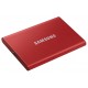 Внешний накопитель SSD, 2Tb, Samsung Portable SSD T7, Red (MU-PC2T0R/WW)