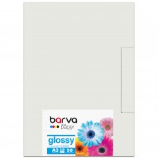 Фотопапір Barva, глянсовий, A3, 150 г/м², 50 арк, серія 