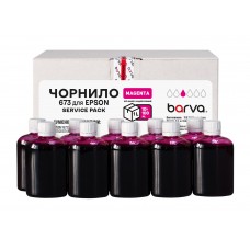 Чорнило Barva Epson L800, L805, L810, L850, L1800, Magenta, 1 л (10 x 100 мл) (E-L800M-1SP)