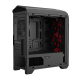 Корпус GameMax H601-BR Black, без БЖ, Micro ATX