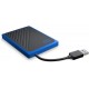 Зовнішній накопичувач SSD, 2Tb, Western Digital My Passport Go, Black/Blue, USB3.0 (WDBMCG0020BBT-WESN)