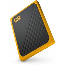 Внешний накопитель SSD, 2Tb, Western Digital My Passport Go, Black/Orange (WDBMCG0020BYT-WESN)