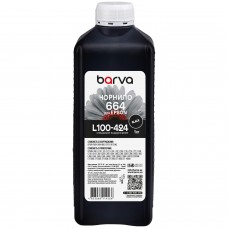 Чернила Barva Epson 664, Black, 1 л, водорастворимые (L100-424)