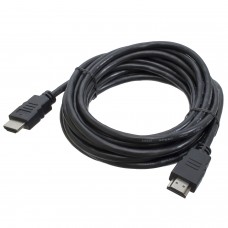 Кабель HDMI - HDMI 4.5 м Patron Black, V1.4 (PN-HDMI-1.4-45)