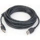 Кабель-подовжувач USB 4.5 м Cablexpert Black (CCF-USB2-AMAF-15)