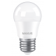 Лампа світлодіодна E27, 5W, 4100K, G45, Maxus, 540 lm, 220V (1-LED-742)