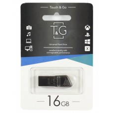 USB Flash Drive 16Gb T&G 114 Metal series Silver (TG114-16G)
