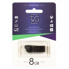 USB Flash Drive 8Gb T&G 114 Metal series Silver (TG114-8G)