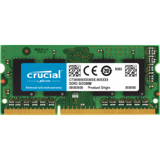 Память SO-DIMM, DDR3, 2Gb, 1600 MHz, Crucial, 1.35V, CL11 (CT25664BF160B)
