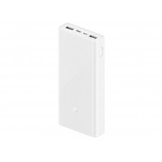Универсальная мобильная батарея 20000 mAh, Xiaomi Mi 3, White, 2xUSB, 1xUSB Type-C (VXN4258) (-)
