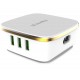 Мережевий зарядний пристрій ColorWay, White, 6xUSB, 7.0A, 1QC3.0 + 5 AUTO ID (CW-CHS019Q-WT)