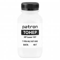 Тонер HP Laser 107/135/137, Black, 40 г, Patron (PN-HL107-040)