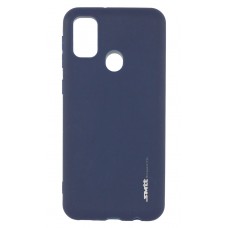 Накладка силиконовая для смартфона Samsung M30s / M21, SMTT matte Dark blue