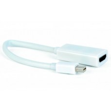 Адаптер Mini DisplayPort (M) - HDMI (F), Cablexpert, White (A-mDPM-HDMIF-02-W)