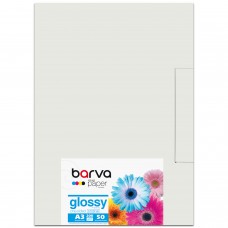 Фотопапір Barva, глянцевий, A3, 200 г/м², 50 арк, серія 
