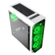 Корпус GameMax StarLight W-Green, без БП, ATX/microATX/Mini-ITX, 4x120 мм 15LED, 440x205x470 мм