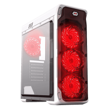 Корпус GameMax StarLight W-Red, без БП, ATX/microATX/Mini-ITX, 4x120 мм 15LED, 440x205x470 мм
