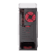 Корпус GameMax StarLight W-Red, без БЖ, ATX/microATX/Mini-ITX, 4x120 мм 15LED, 440x205x470 мм
