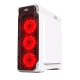 Корпус GameMax StarLight W-Red, без БП, ATX/microATX/Mini-ITX, 4x120 мм 15LED, 440x205x470 мм