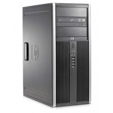Б/У Системный блок: HP Compaq 8000 Elite, ATX, Black, Core 2 Duo, 4Gb DDR3, 120Gb SSD, DVD-RW