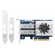 Мережна плата QNAP 10GBASE-T, PCI-E 8x, 2xSFP+ 5Gbps, Mellanox ConnectX-4 Lx (QXG-10G2SF-CX4)