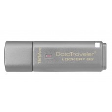 USB 3.0 Flash Drive 128Gb Kingston DataTraveler Locker+ G3, Silver (DTLPG3/128GB)