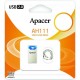 USB Flash Drive 64Gb Apacer AH111, Silver/Blue (AP64GAH111U-1)