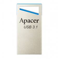USB 3.1 Flash Drive 16Gb Apacer AH155, Silver/Blue (AP16GAH155U-1)