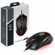 Миша MSI Clutch GM08, Black, USB, оптична, 4200 dpi, червоне LED підсвічування