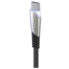 Кабель USB <-> USB Type-C, Konfulon, Black, 1 м, 5A (DC-30)