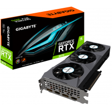 Видеокарта GeForce RTX 3070, Gigabyte, EAGLE, 8Gb GDDR6, 256-bit (GV-N3070EAGLE-8GD)