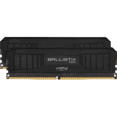 Пам'ять 8Gb x 2 (16Gb Kit) DDR4, 4000 MHz, Crucial Ballistix MAX, Black (BLM2K16G40C18U4B)