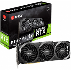 Видеокарта GeForce RTX 3080, MSI, VENTUS 3X, 10Gb GDDR6X, 320-bit (RTX 3080 VENTUS 3X)