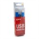 Кабель USB 3.0 - 1.5м AM/AM Extradigital, Blue (KBU1629)