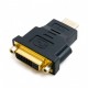 Адаптер DVI (F) - HDMI (M), Extradigital, Black (KBH1686)
