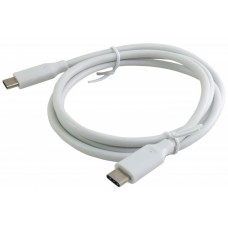 Кабель USB Type-C <-> USB Type-C, Extradigital, White, 1 м (KBU1674)
