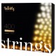 Гірлянда світлодіодна Twinkly Strings AWW 400, 400 LED, 32 м, Black (TWS400GOP-BEU)