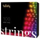 Гірлянда світлодіодна Twinkly Strings RGB 100, 100LED, 8м, Black (TWS100STP-BEU)