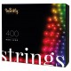 Гирлянда светодиодная Twinkly Strings RGB 400, 400LED, 32м, Black (TWS400STP-BEU)