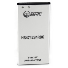 Акумулятор Huawei Huawei Ascend Y538 (HB474284RBC), Extradigital, 2000 mAh (BMH6433)