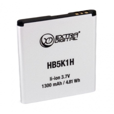 Аккумулятор Huawei HB5K1H, Extradigital, 1300 mAh (BMH6436)