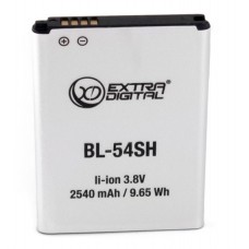 Акумулятор LG Optimus G3s D724 (BL-54SH), Extradigital, 2540 mAh (BML6416)