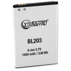 Аккумулятор Lenovo BL203, Extradigital, 1500 mAh (BML6359)
