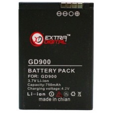 Аккумулятор LG GD900, Extradigital, 750 mAh (DV00DV6067)