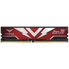 Пам'ять 8Gb DDR4, 2666 MHz, Team T-Force Zeus, Red (TTZD48G2666HC1901)